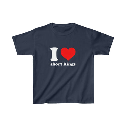 I Love Short Kings Baby Tee