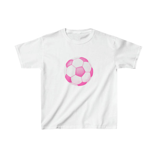 Pink Football Baby Tee