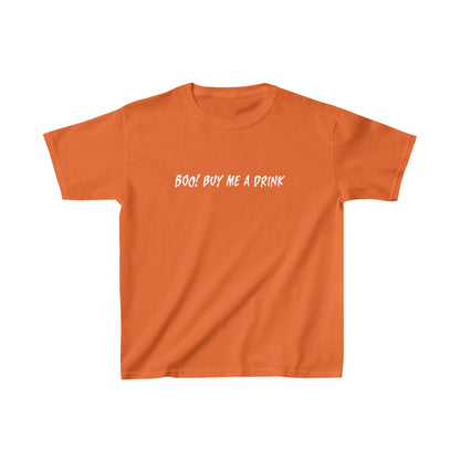 Boo! Buy Me a Drink Halloween Baby Tee