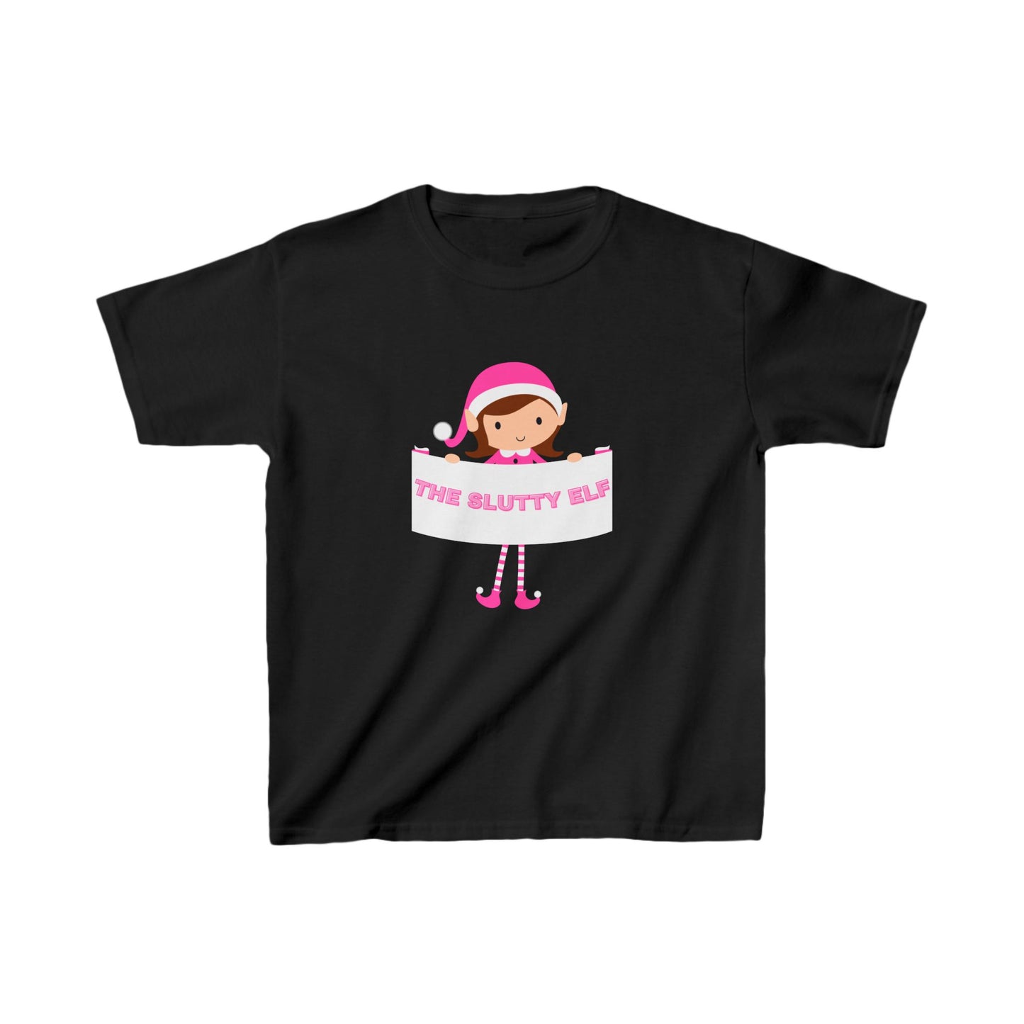 The Slutty Elf Christmas Baby Tee