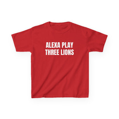 Alexa Play Three Lions Baby Tee