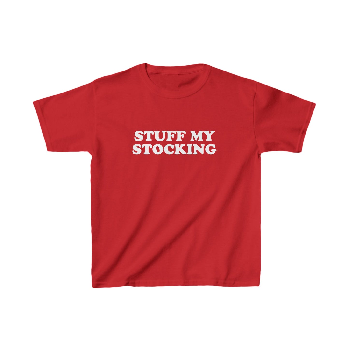 Stuff My Stocking Christmas Baby Tee