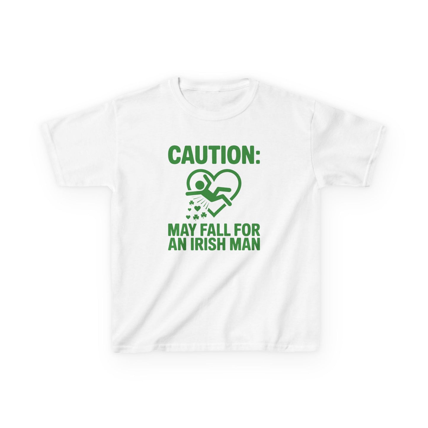 Caution: May Fall for an Irish Man St Paddy's Day Baby Tee