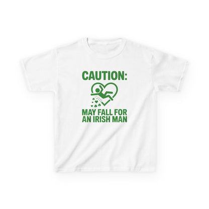 Caution: May Fall for an Irish Man St Paddy's Day Baby Tee