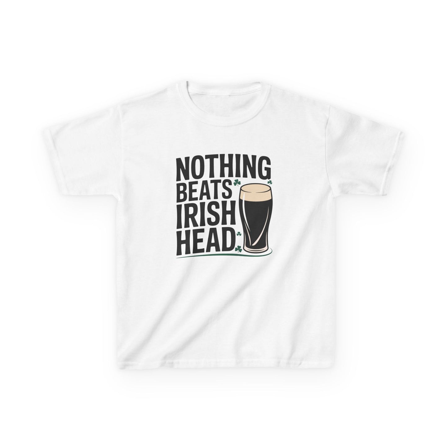 Nothing Beats Irish Head St Paddy's Day Baby Tee