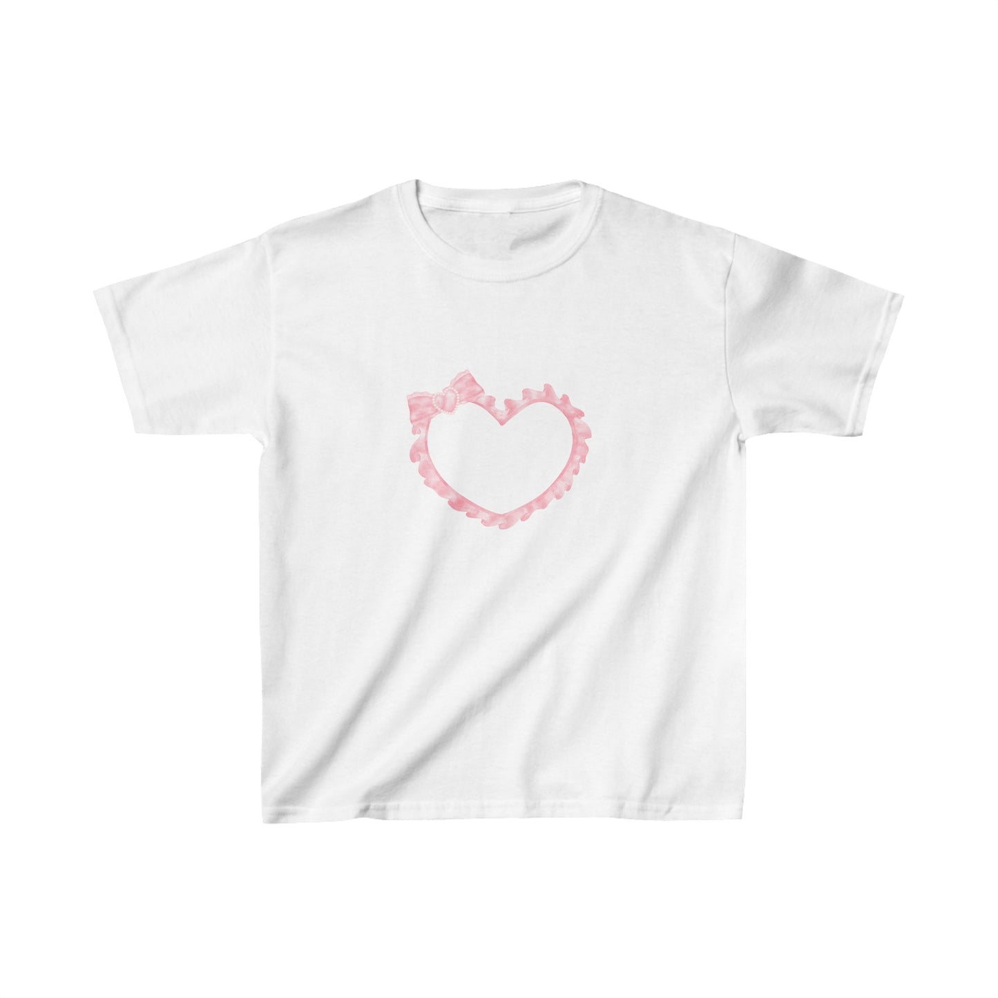 Pastel Love Heart Baby Tee