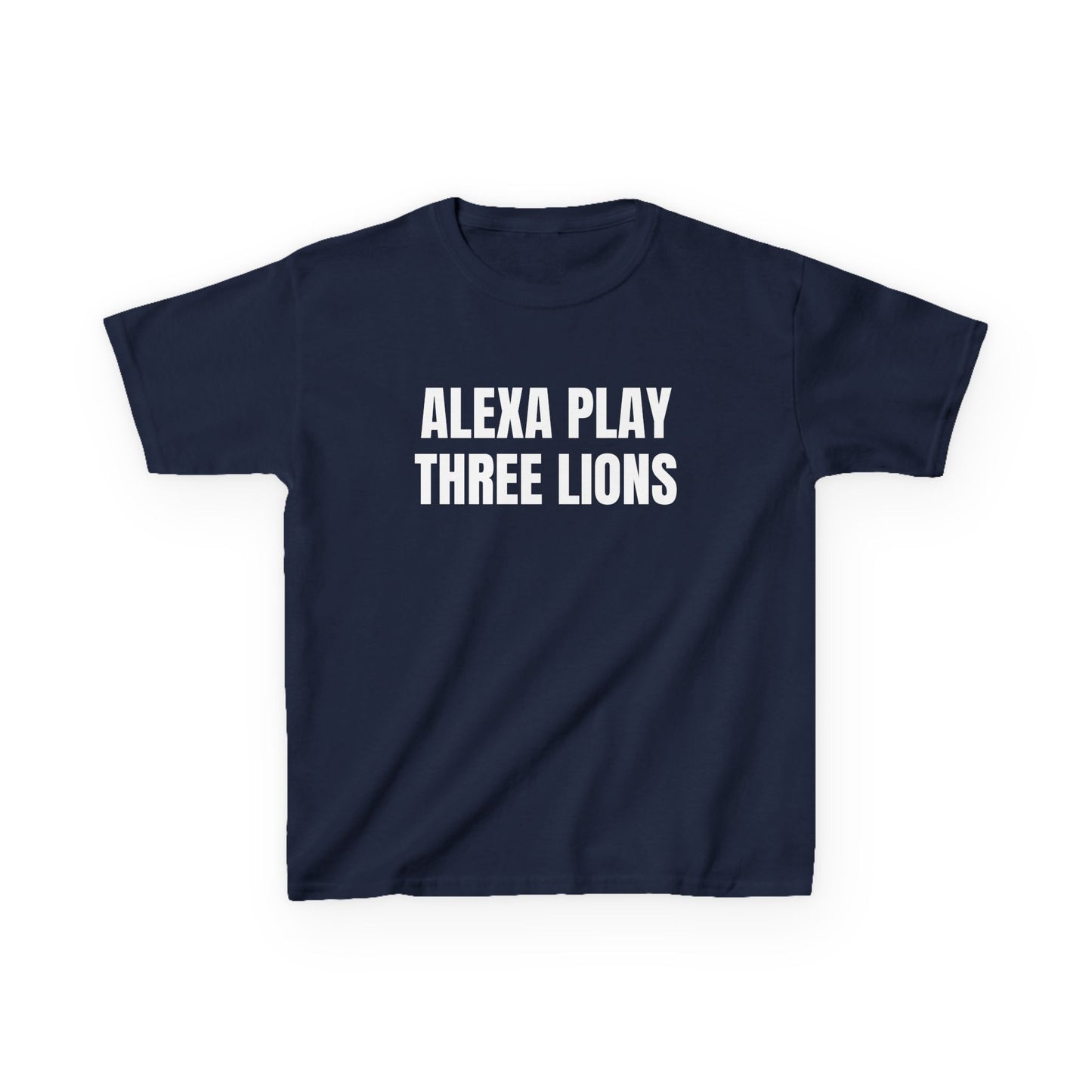Alexa Play Three Lions Baby Tee
