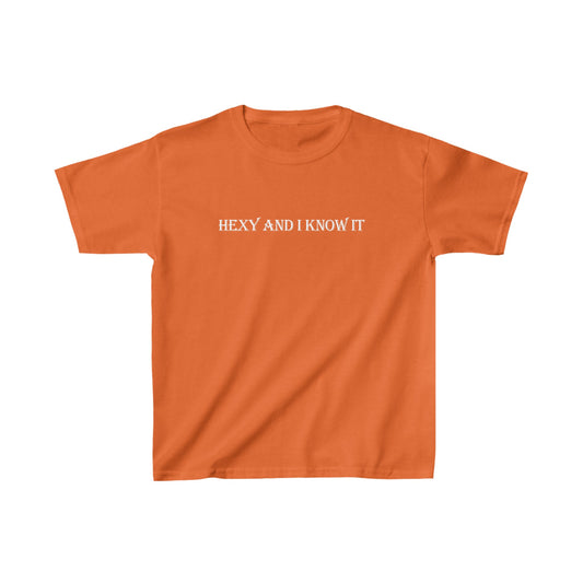 Hexy and I Know It Halloween Baby Tee