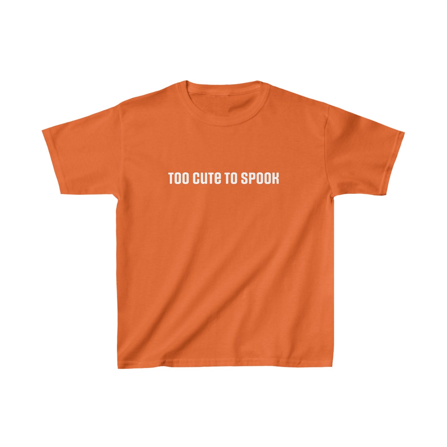 Too Cute To Spook Halloween Baby Tee