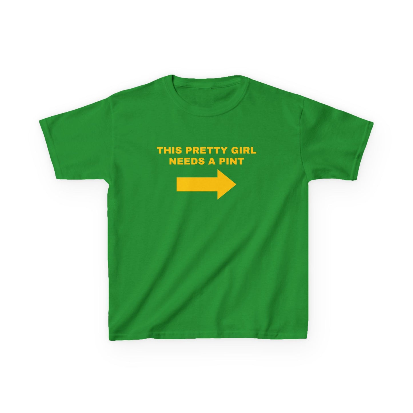 This Pretty Girl Needs a Pint St Paddy's Day Baby Tee