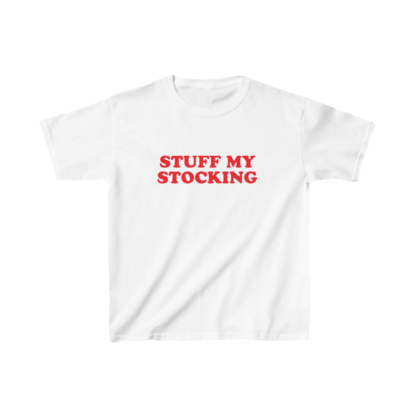 Stuff My Stocking Christmas Baby Tee