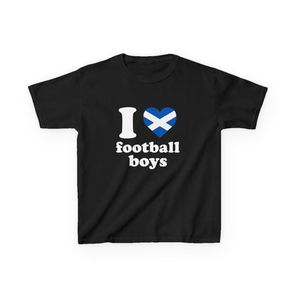 I Love Scottish Football Boys Baby Tee