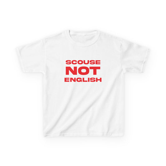 Scouse Not English Baby Tee