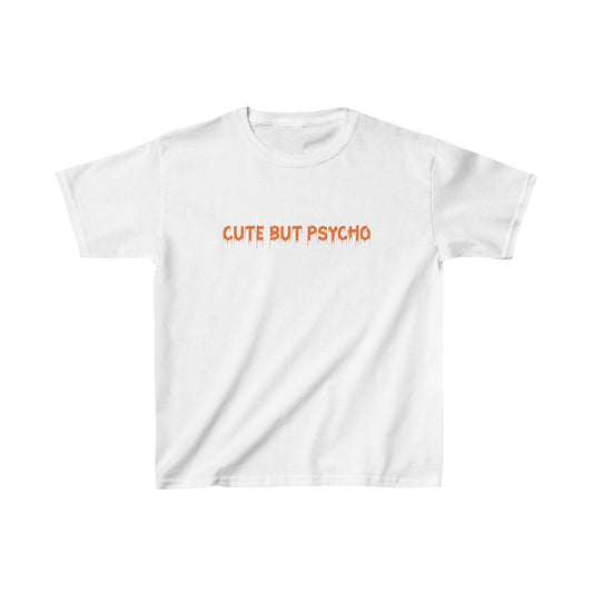 Cute but Psycho Halloween Baby Tee