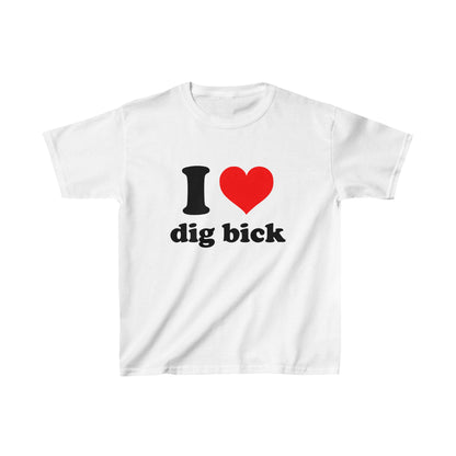 I Love Dig Bick Baby Tee