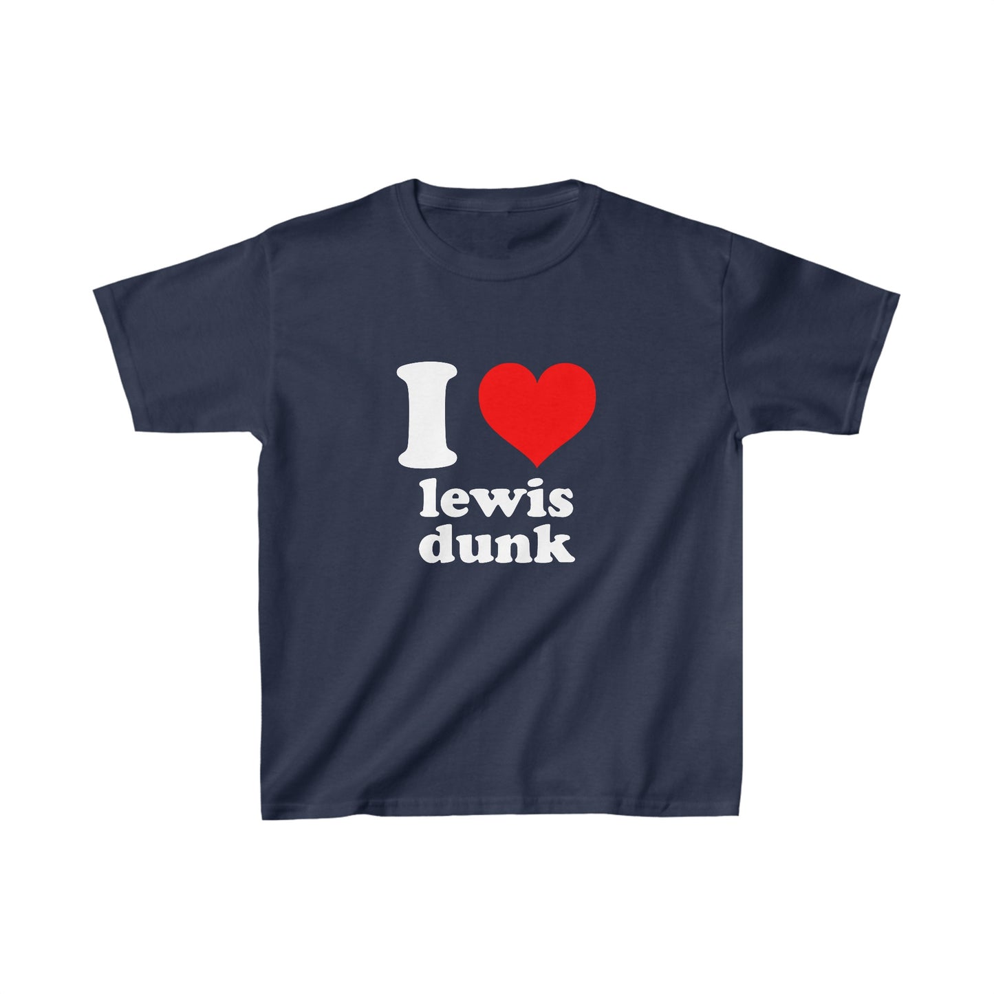 I Love Lewis Dunk Baby Tee