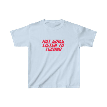 Hot Girls Listen to Techno Baby Tee