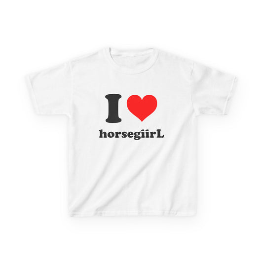 I Love HorsegiirL Baby Tee