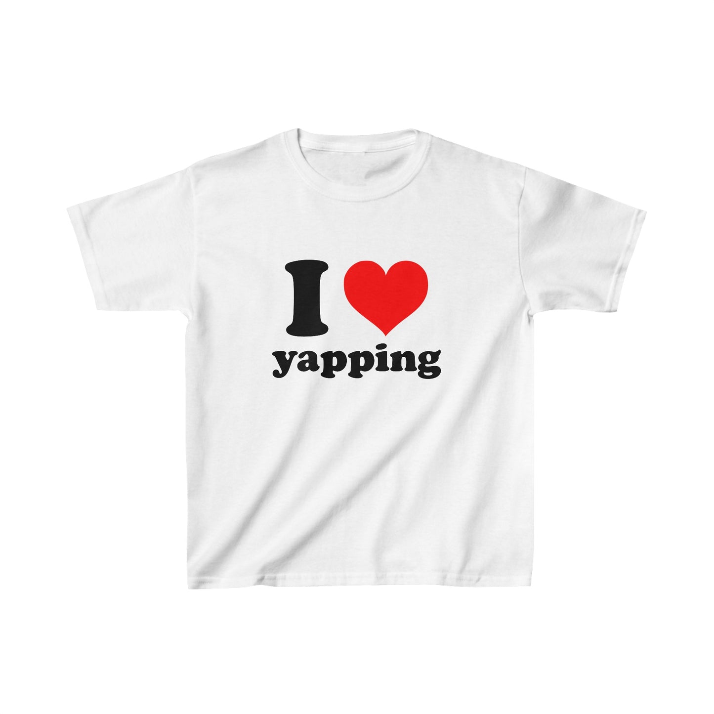 I Love Yapping Baby Tee