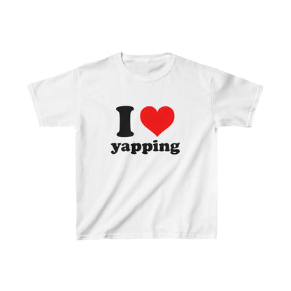 I Love Yapping Baby Tee