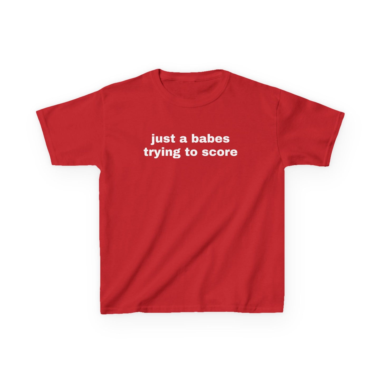 Just a Babe Trying to Score Baby Tee