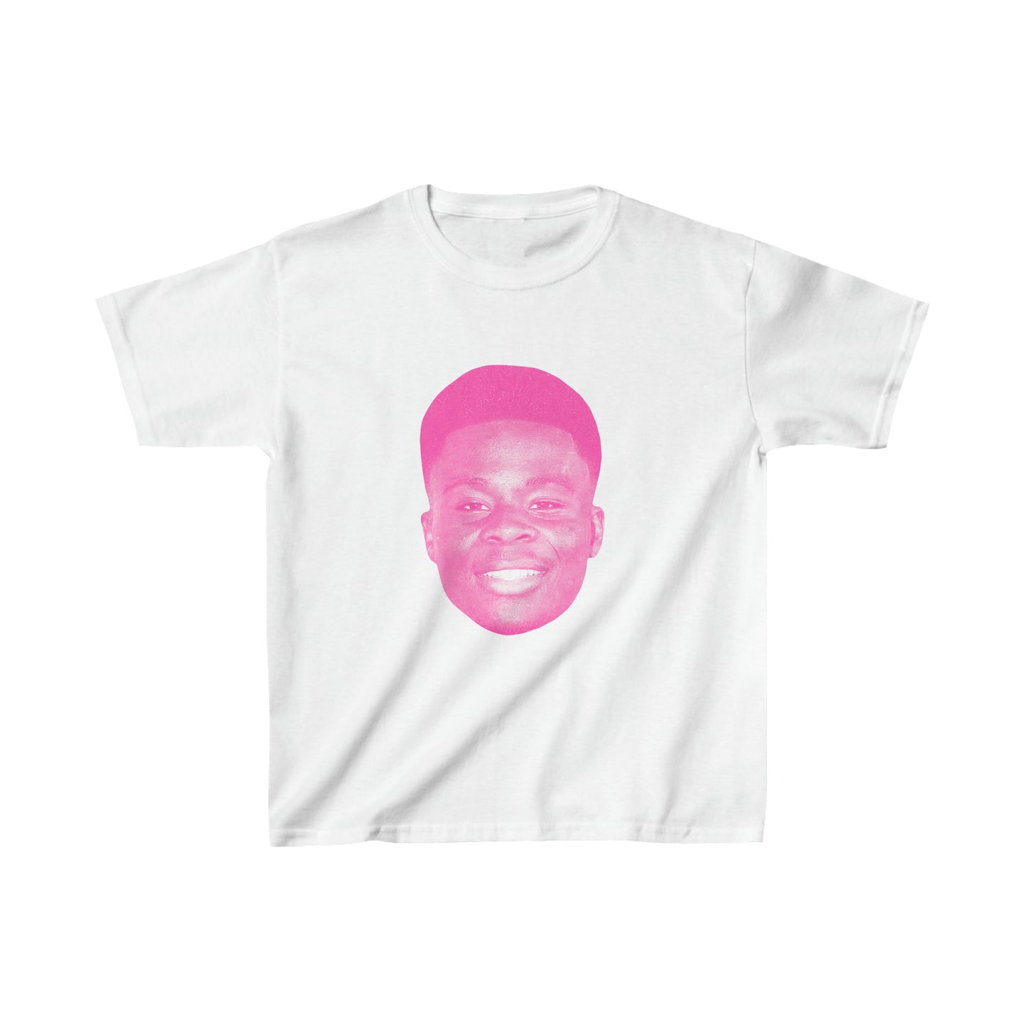 Pink Bukayo Saka Baby Tee