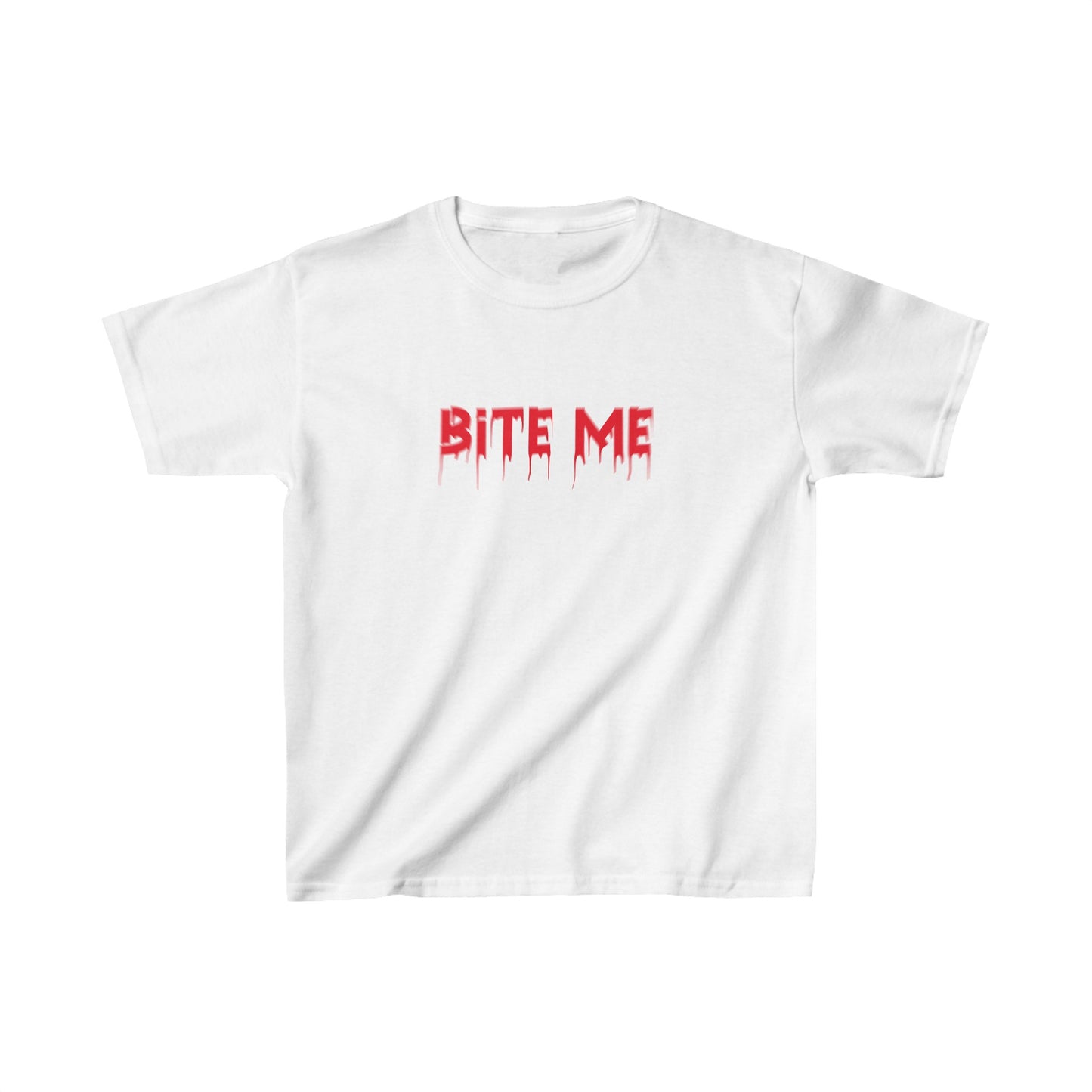 Bite Me Halloween Baby Tee