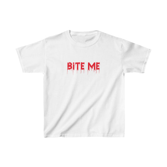 Bite Me Halloween Baby Tee