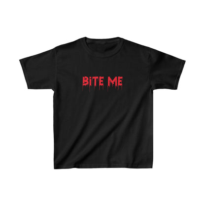 Bite Me Halloween Baby Tee