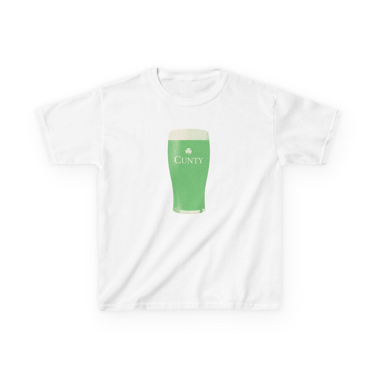 Green Cunty St Paddy's Day Baby Tee