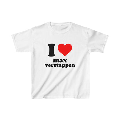 I Love Max Verstappen Baby Tee