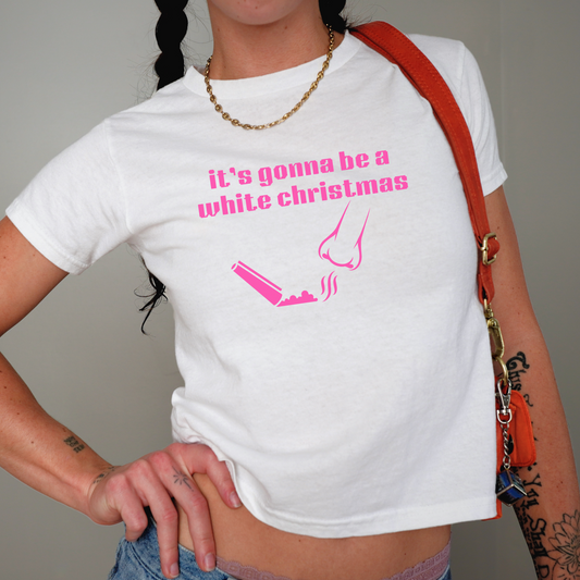 It's Gonna Be a White Christmas Baby Tee