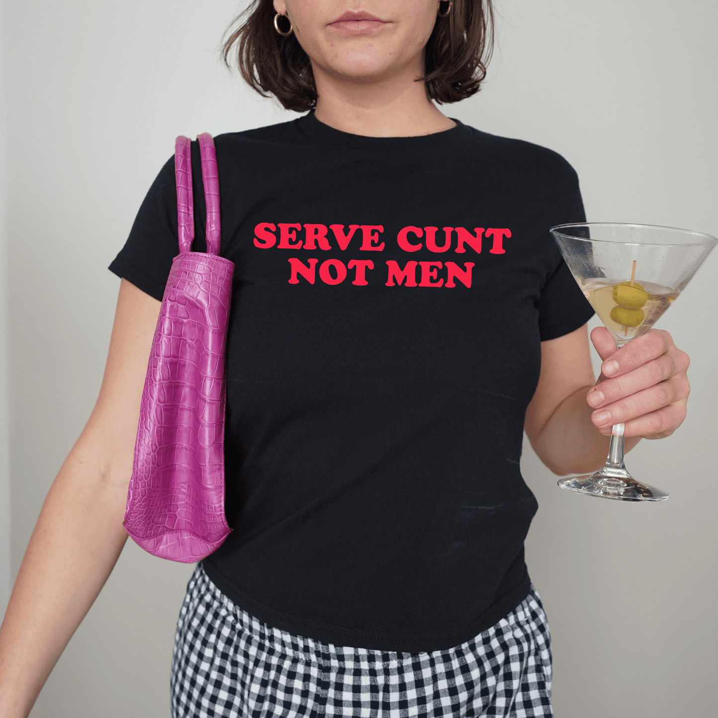 Serve Cunt Not Men Baby Tee