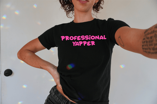 Professional Yapper Baby Tee